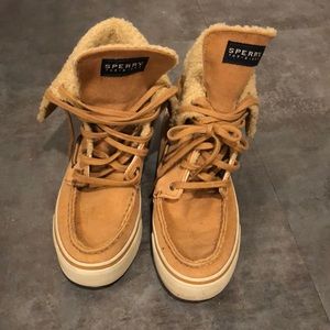 Sperry corduroy sneakers